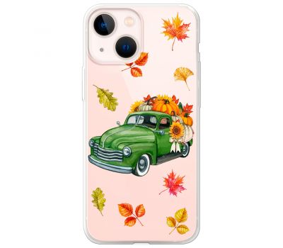 Чохол для iPhone 14 MixCase осінь авто з гарбузами