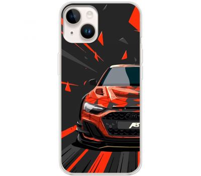 Чохол для iPhone 14 MixCase машини червона car