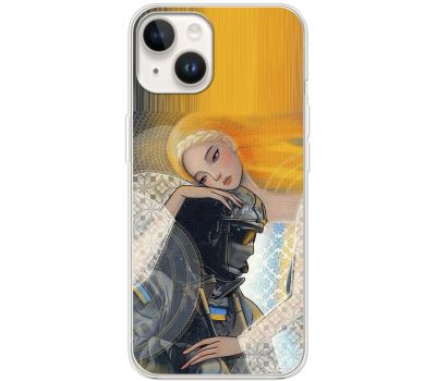 Чохол для iPhone 15 MixCase патріотичні сум за милим