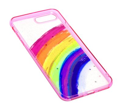 Чохол для iPhone 7 Plus / 8 Plus Colorful Rainbow рожевий 3464588