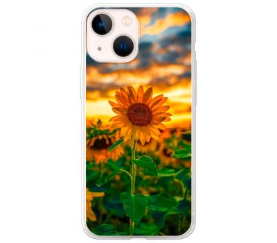 Чохол для iPhone 13 MixCase осінь поле соняшників