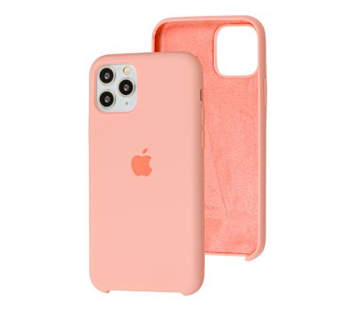 Чохол silicone для iPhone 11 Pro Max case grapefruit