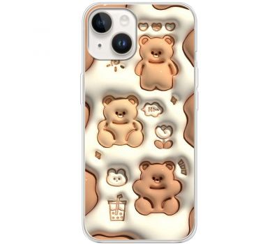 Чохол для iPhone 13 mini MixCase мультики bears