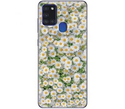 Чохол для iPhone 15 MixCase квіти ромашки фарбами