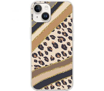 Чохол для iPhone 15 Plus MixCase Леопард палітра