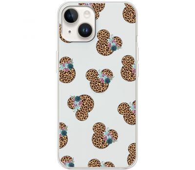 Чохол для iPhone 15 MixCase Леопард Мінні Маус