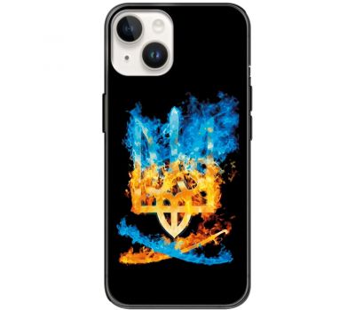 Чохол для iPhone 15 MixCase патріотичні герб та шабля