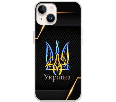 Чохол для iPhone 15 MixCase патріотичні Герб Україна