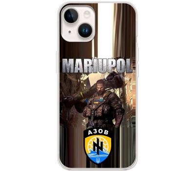 Чохол для iPhone 15 MixCase патріотичні Mariupol