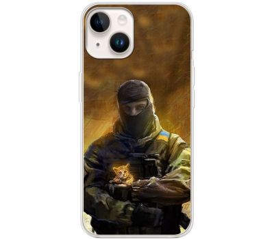 Чохол для iPhone 15 MixCase патріотичні захисник