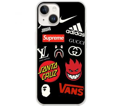 Чохол для iPhone 14 MixCase лого logos