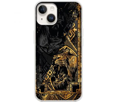 Чохол для iPhone 13 mini MixCase тварини lion gold