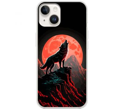 Чохол для iPhone 13 mini MixCase тварини wolf