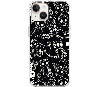 Чохол для iPhone 15 MixCase мультики meow