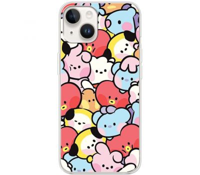 Чохол для iPhone 15 MixCase мультики bears mix