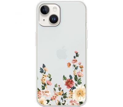 Чохол для iPhone 15 Mixcase квіти квіточки