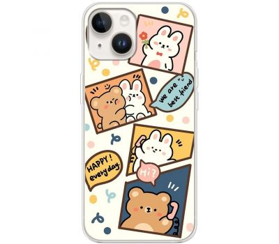 Чохол для iPhone 14 Plus MixCase мультики happy everyday