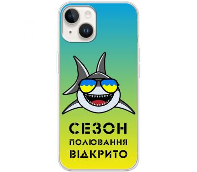 Чохол для iPhone 14 Plus MixCase мультики shark