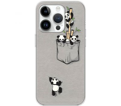Чохол для iPhone 15 Pro MixCase мультики small panda