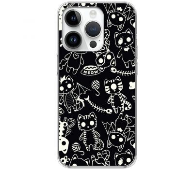 Чохол для iPhone 15 Pro MixCase мультики meow