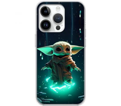 Чохол для iPhone 15 Pro MixCase мультики Yoda in space