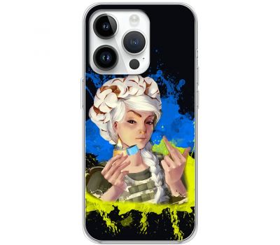 Чохол для iPhone 15 Pro MixCase патротичні Ukrainian