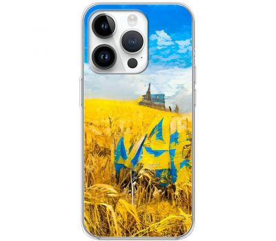 Чохол для iPhone 15 Pro MixCase патротичні пшениця