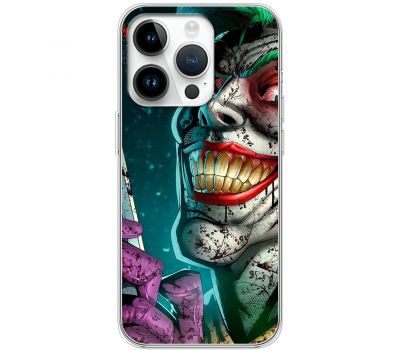 Чохол для iPhone 15 Pro MixCase фільми Joker smile