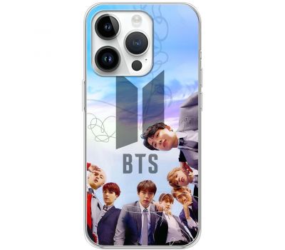 Чохол для iPhone 15 Pro MixCase BTS вигляд знизу