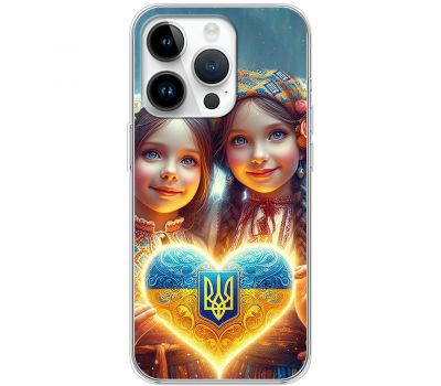 Чохол для iPhone 15 Pro MixCase асорті дівчата