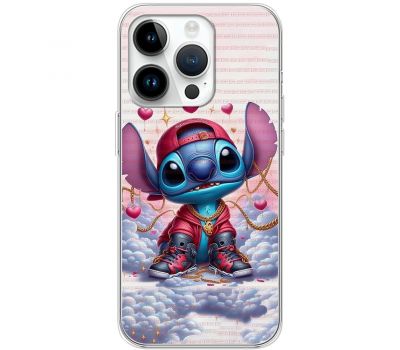 Чохол для iPhone 15 Pro MixCase асорті Stitch в кепці