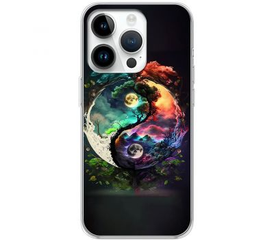 Чохол для iPhone 15 Pro MixCase асорті Інь Ян