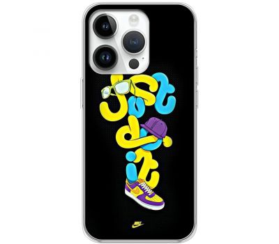 Чохол для iPhone 15 Pro MixCase лого Just doit