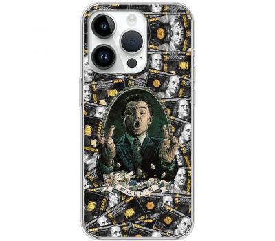 Чохол для iPhone 15 Pro MixCase лого wolfie