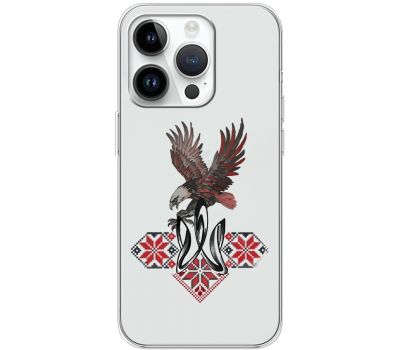 Чохол для iPhone 15 Pro MixCase патріотичні орлан