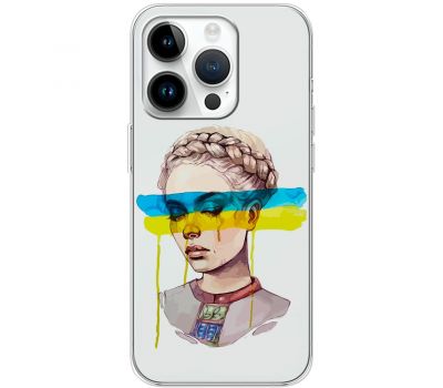 Чохол для iPhone 15 Pro MixCase патріотичні плач України