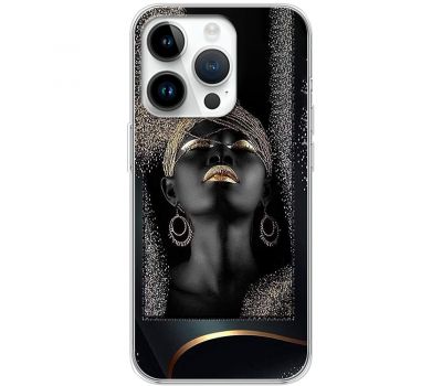 Чохол для iPhone 15 Pro MixCase асорті black girl