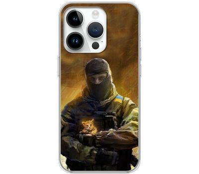 Чохол для iPhone 15 Pro MixCase патріотичні захисник