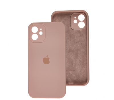 Чохол для iPhone 12 Square Full camera pink sand