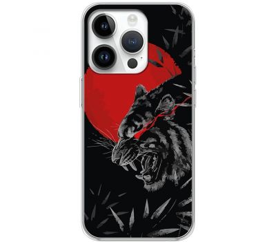 Чохол для iPhone 15 Pro MixCase тварини tiger