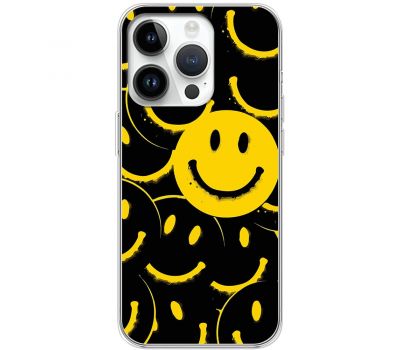 Чохол для iPhone 15 Pro MixCase тварини smiley