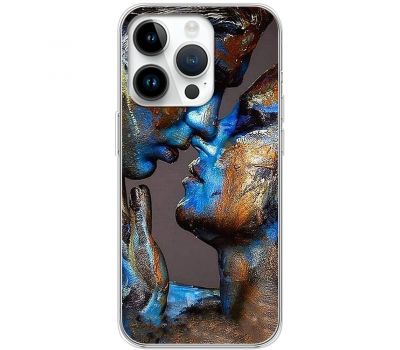 Чохол для iPhone 13 Pro MixCase асорті бронзові люди