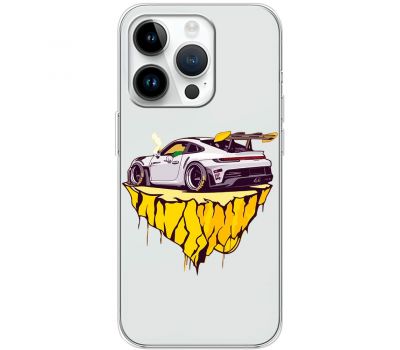 Чохол для iPhone 15 Pro MixCase машини white car