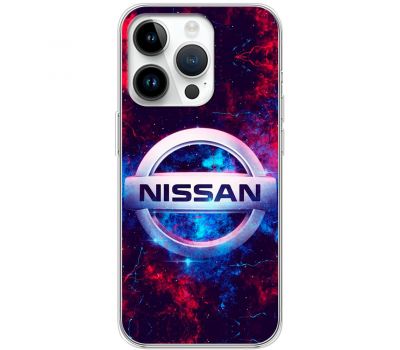 Чохол для iPhone 15 Pro MixCase машини nissan лого