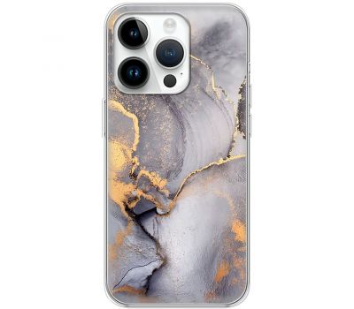 Чохол для iPhone 15 Pro MixCase мармур сірий