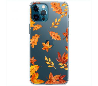 Чохол для iPhone 13 Pro MixCase осінь осінні листочки