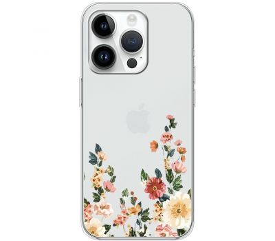 Чохол для iPhone 15 Pro Mixcase квіти квіточки