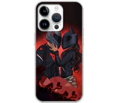 Чохол для iPhone 14 Pro MixCase асорті закохані в байк