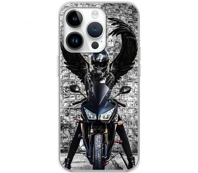 Чохол для iPhone 14 Pro MixCase асорті black bike