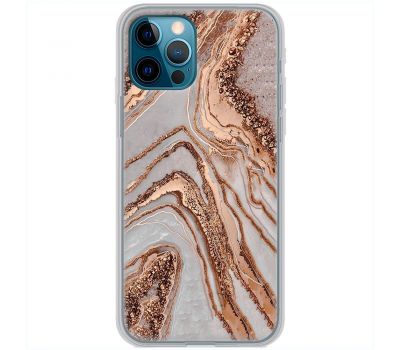 Чохол для iPhone 14 Pro MixCase мармур сірий I